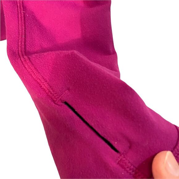 Lululemon Scuba Jacket SIZE 6 Find Your Bliss REVERSIBLE Full Zip Barbie Pink - Picture 2 of 6